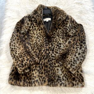 MICHAEL KORS Faux Fur Jacket